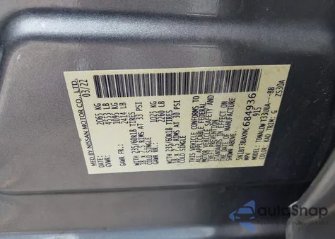 2022 Nissan Rogue Sv Fwd from USA, damaged, VIN 5N1BT3BAXNC684936